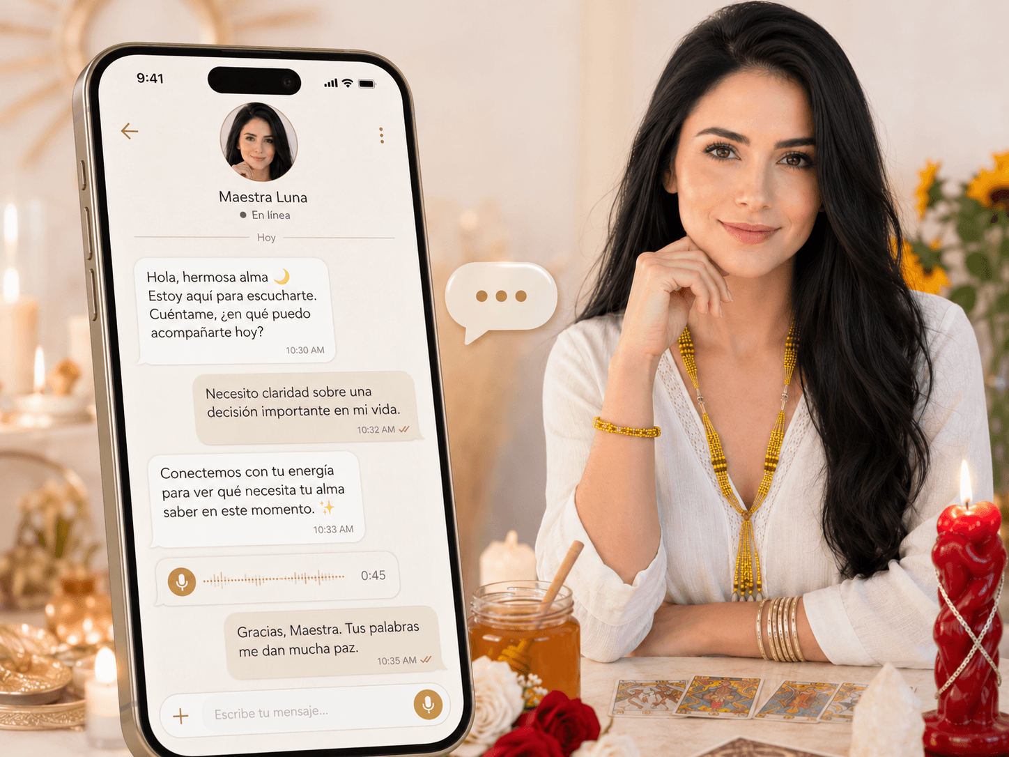 Regalo: Chat privado con la Maestra Luna